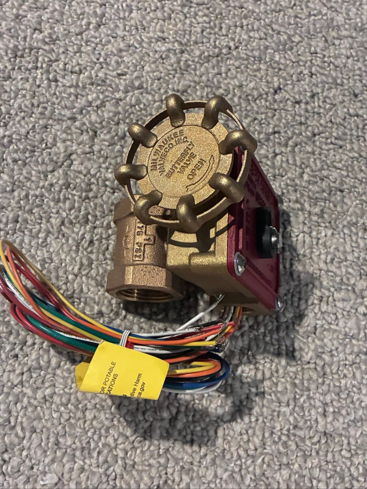 MILWAUKEE 2” Butterfly Valve 6