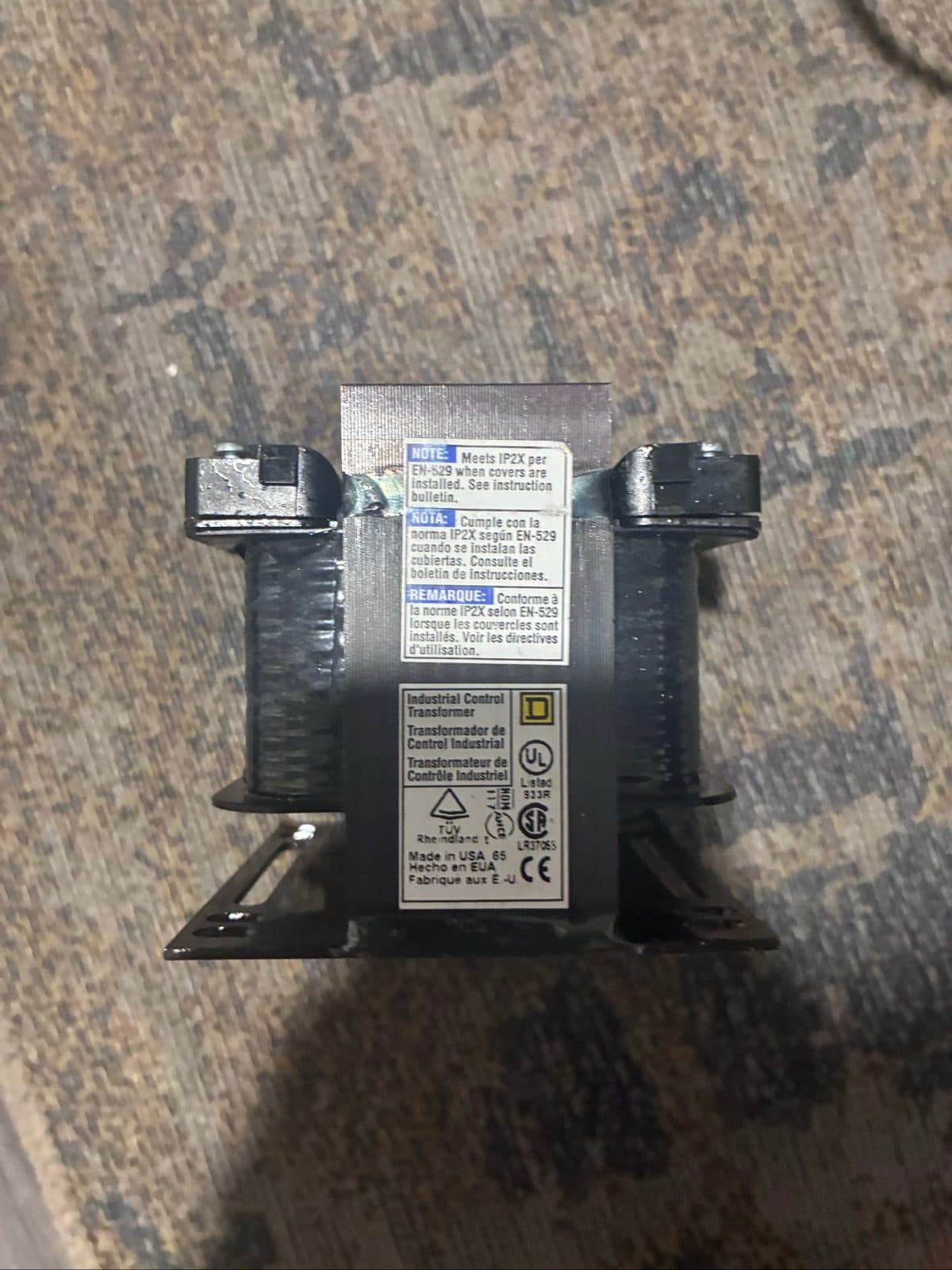 SQUARE D: Class 9070 Type T Industrial Control Transformer (#9070T150D4) 5