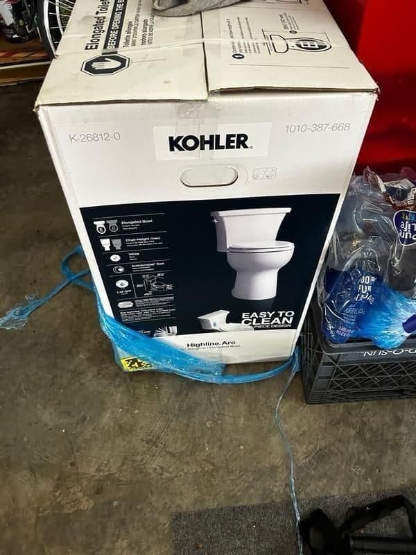 Kohler Highline Toilet K-3999-0 – Brand New – White – 2-Piece