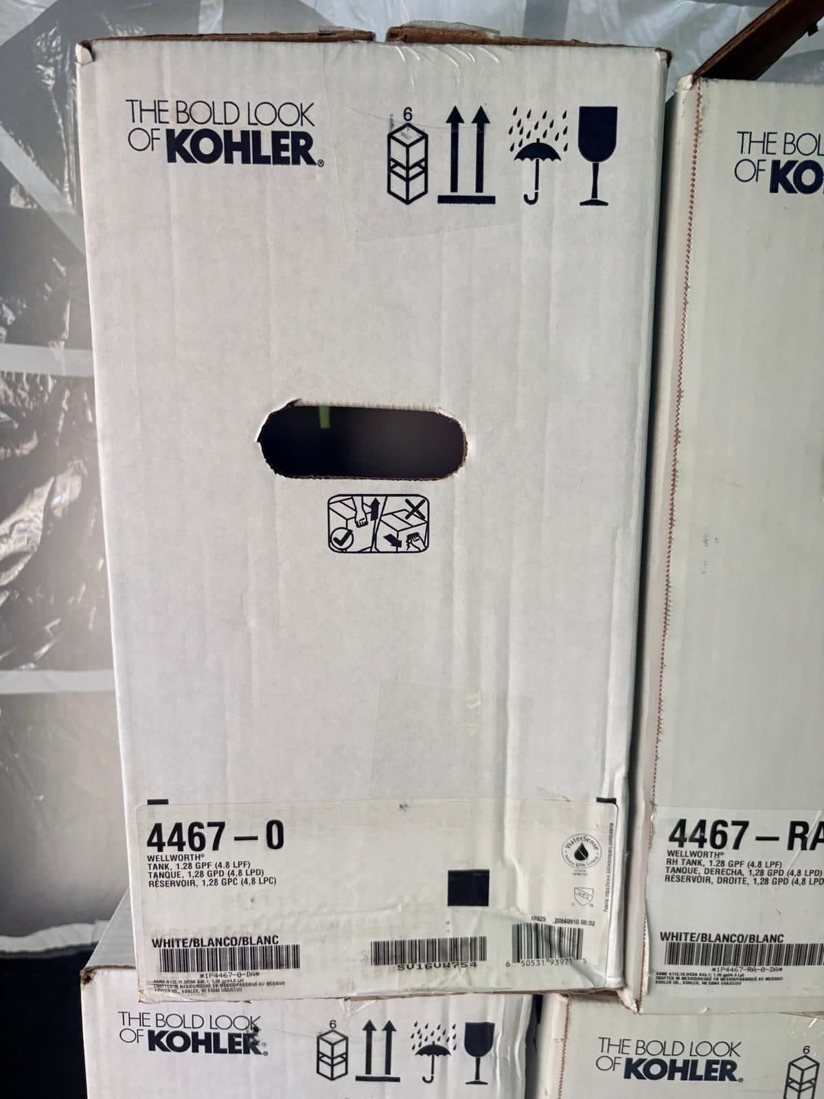 Kohler Highline Toilet K-3999-0 – Brand New – White – 2-Piece 2