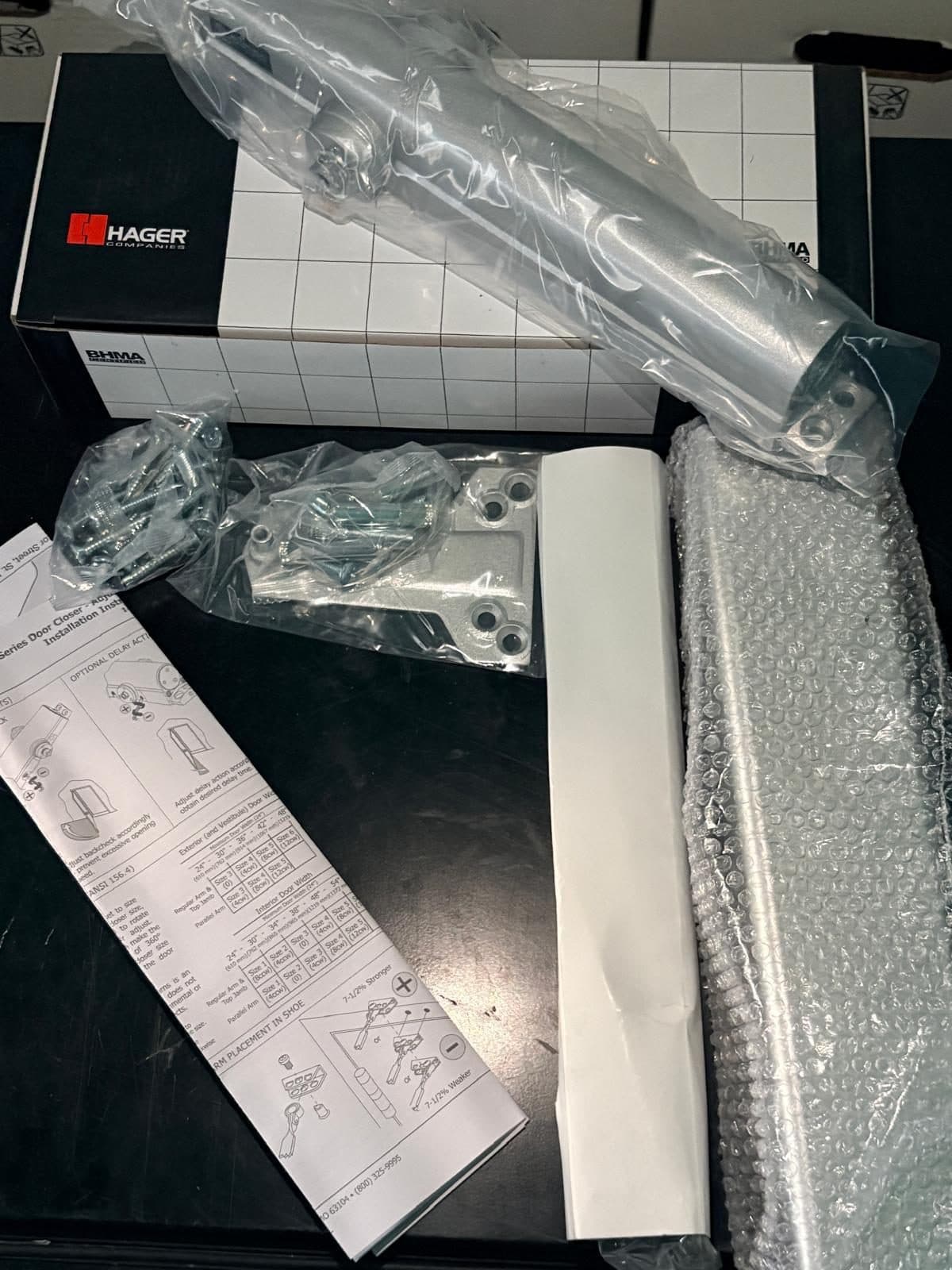 Hager 5200 Series Door Closer – Commercial – Brand New