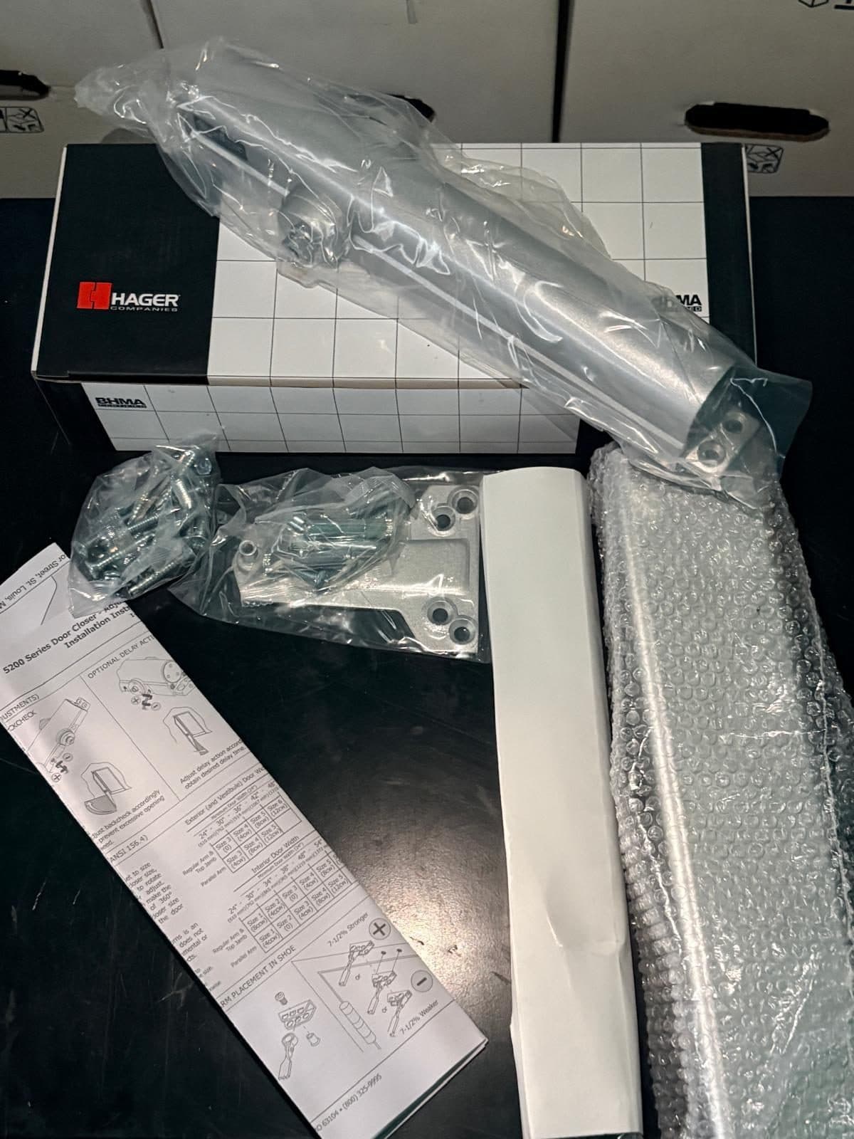 Hager 5200 Series Door Closer – Commercial – Brand New 3