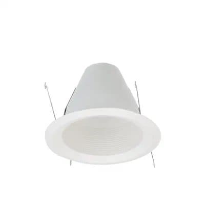 Halo 6125WB 6-Inch Recessed Light Baffle Trims – Lot of 6