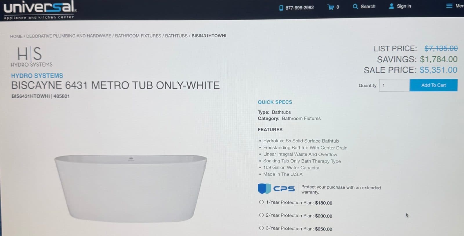 Freestanding bathtub 5