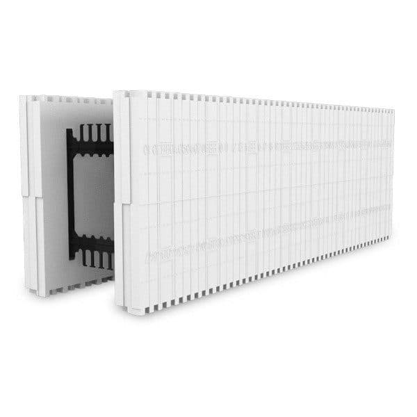 BuildBlock Building Systems Straight and Corner Insulating Concrete Form Blocks, Panels, Membrane, and Adhesive