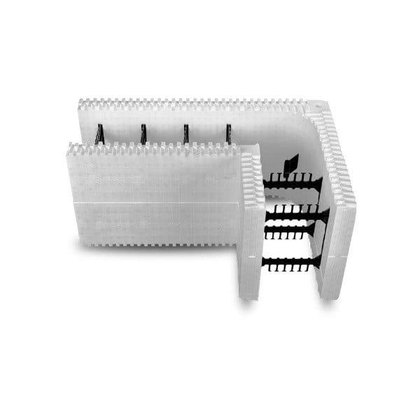 BuildBlock Building Systems Straight and Corner Insulating Concrete Form Blocks, Panels, Membrane, and Adhesive 3