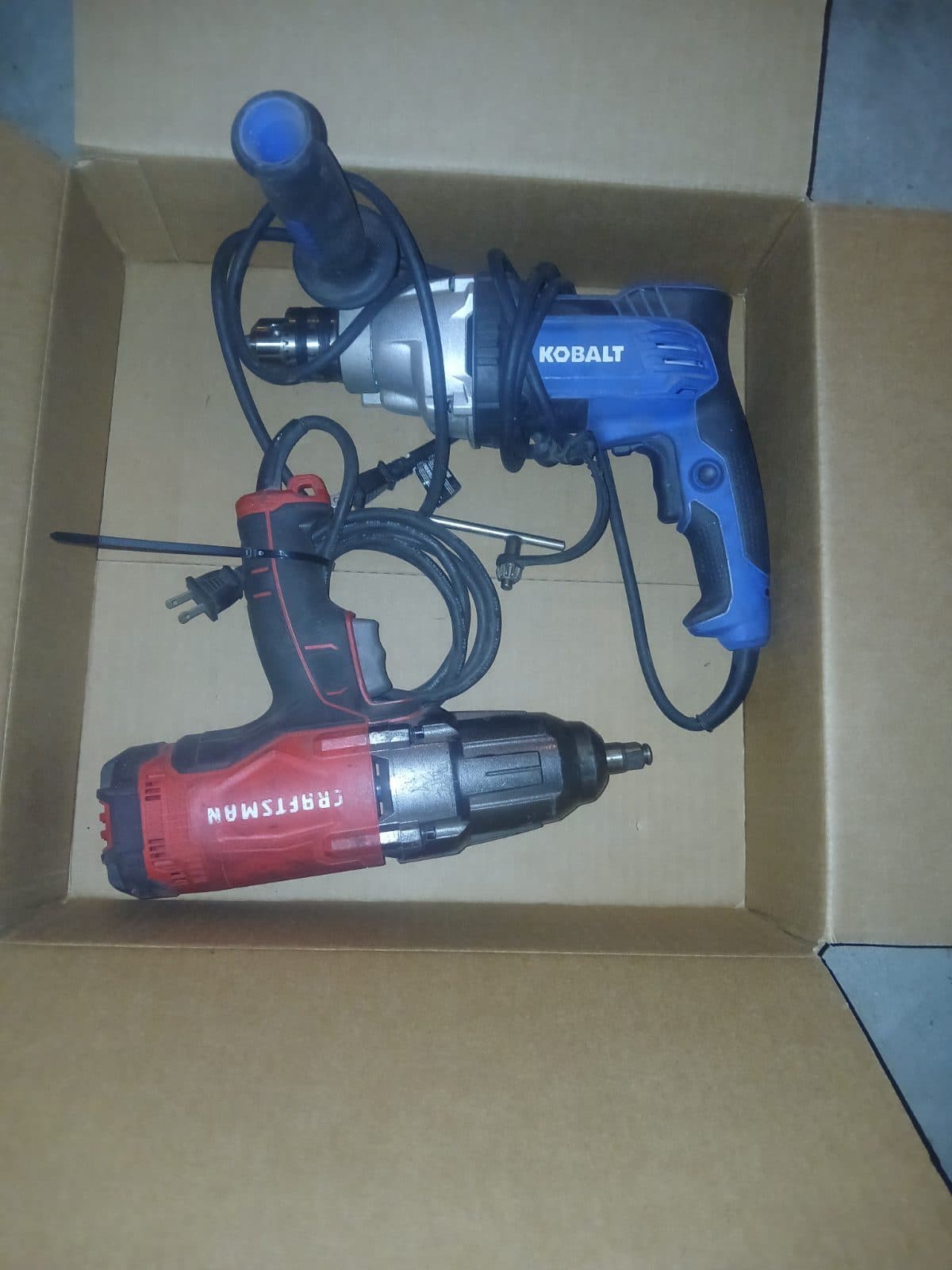 Corded Impact wretch & Cobalt Hamer drill
