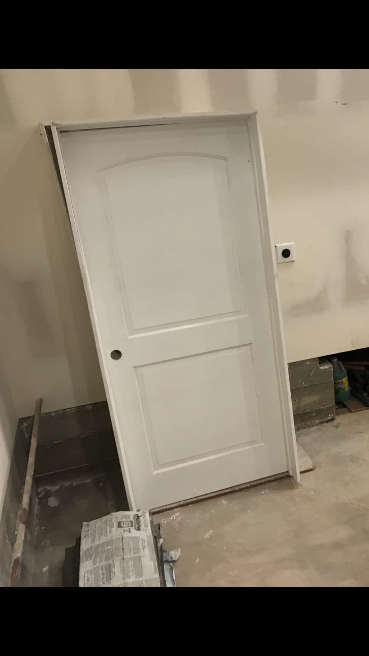 Interior door & ceiling fan 2