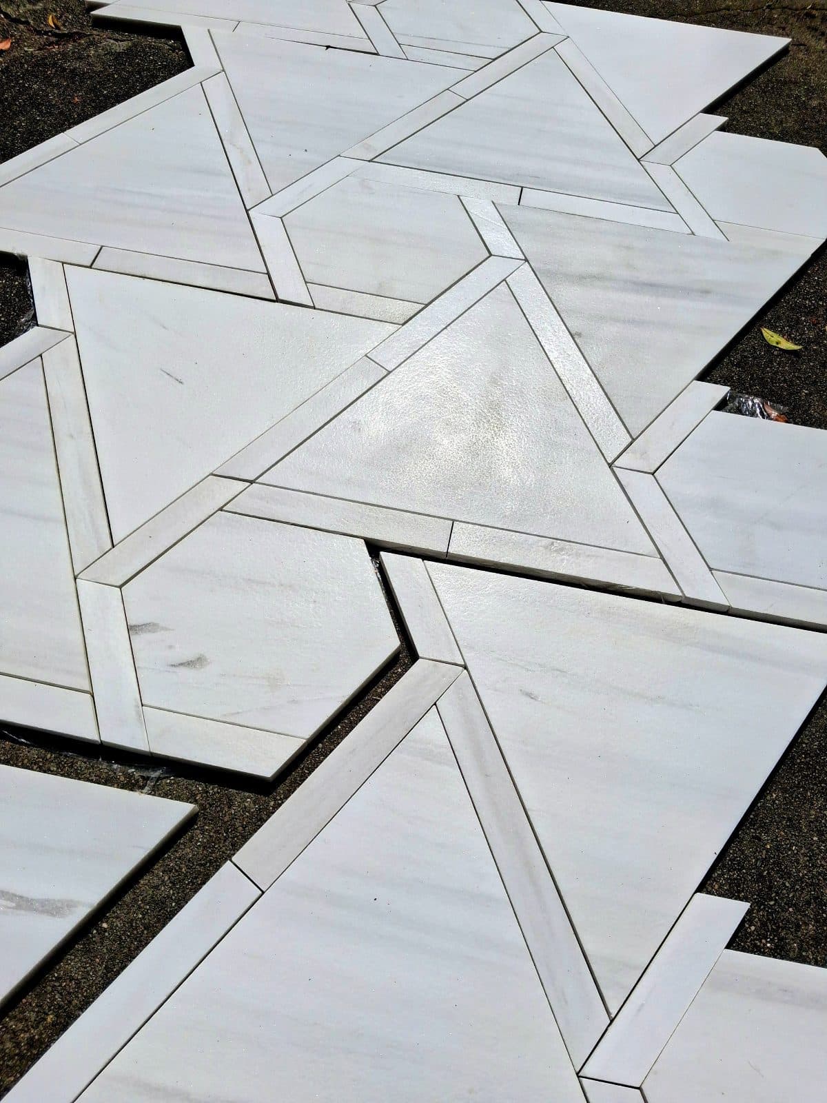 Maison Surface Ellington Marble — 62 Sheets (~76 SF) | Redwood City | 2 sheets slight edge damage 5
