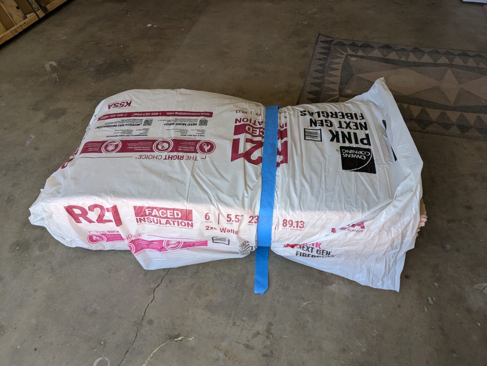 Pink Batt Insulation - R-21