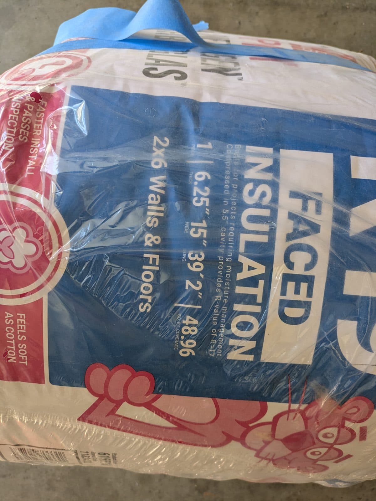 Pink Batt Insulation - R-19