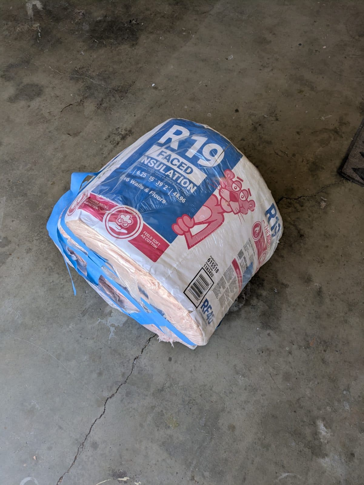Pink Batt Insulation - R-19 3