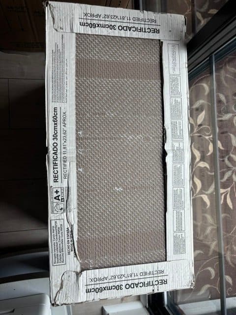 Happy Floors Statik 12" x 24" Porcelain Tile, unused 4
