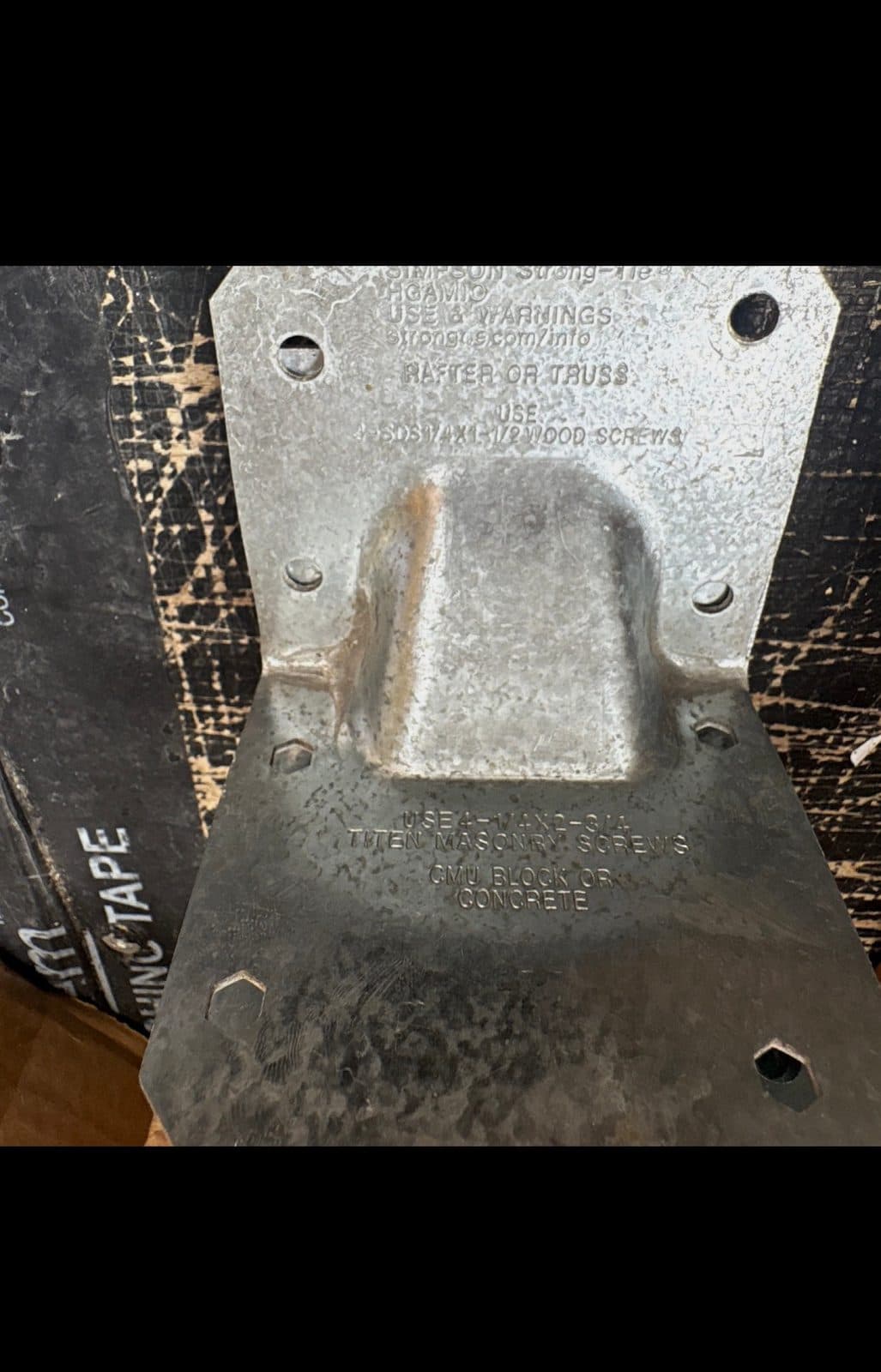 Simpson strong tie HGAM10 3