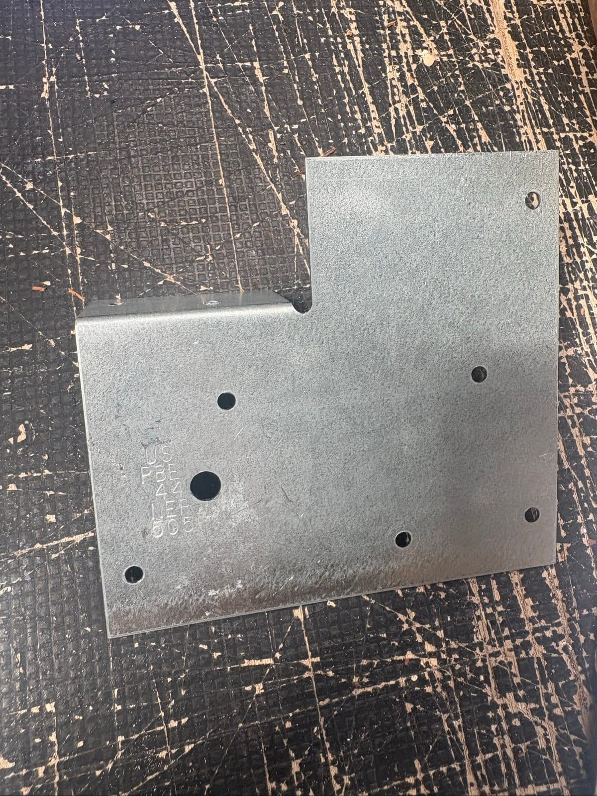 MiTek PBES44 end post cap 4x4 3