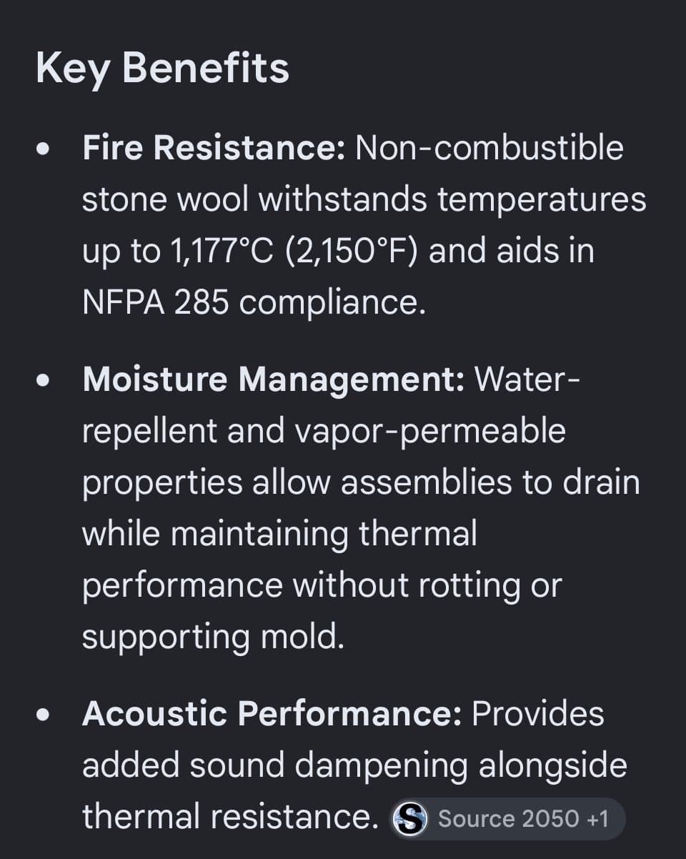 Rock wool insulation 2