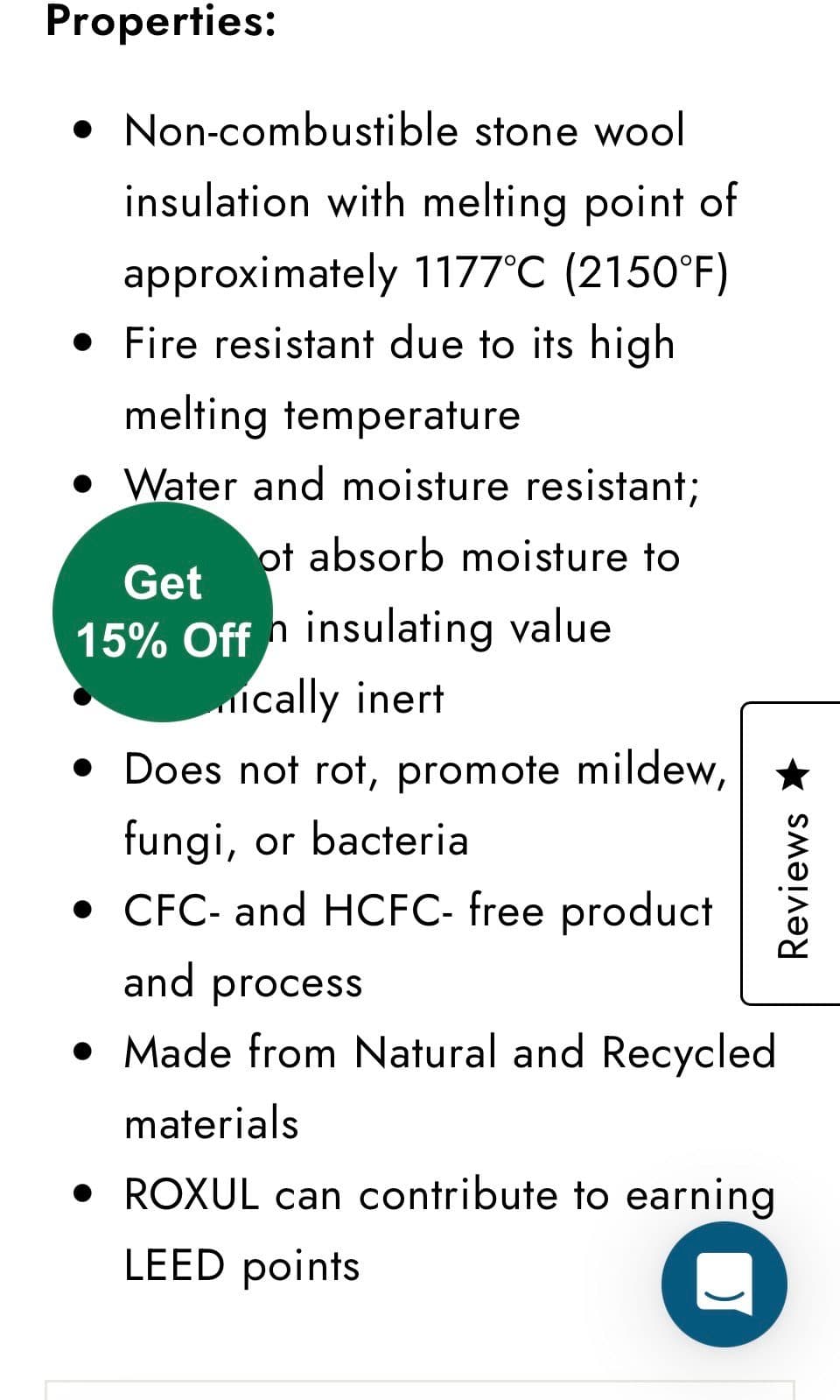 Rock wool insulation 3
