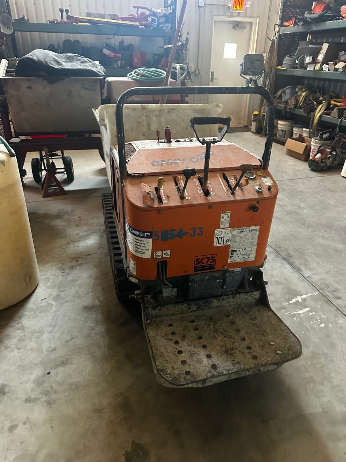 Canycom Concrete Buggy