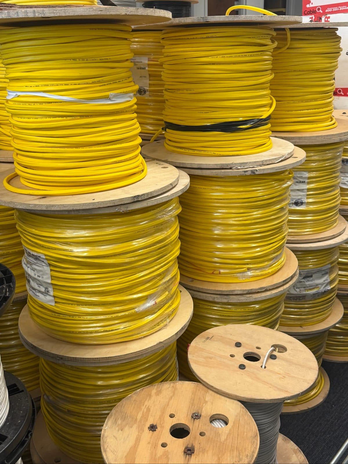 CCT 725116YW1S Access Control Plenum Cable 1000FT Reel 2