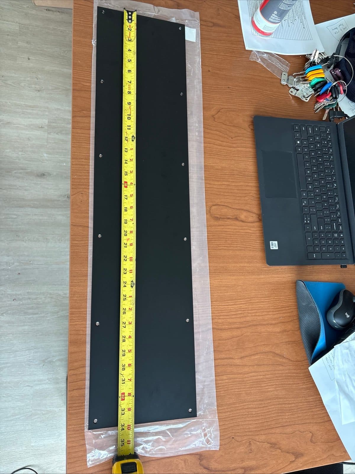 NEW Pamex Matte Black 8" x 34" Commercial Kick Plates – Bulk Lot Available 4