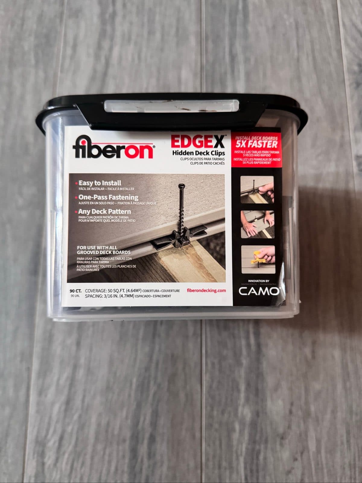 EDGEX HIDDEN CLIPS DECKING FASTENERS