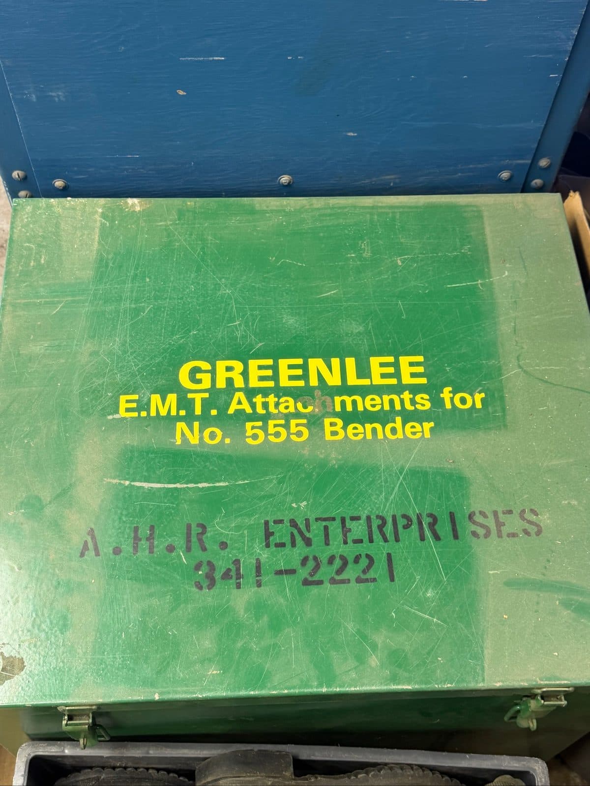 Greenlee E.M.T Attachments No 555 Bender 2