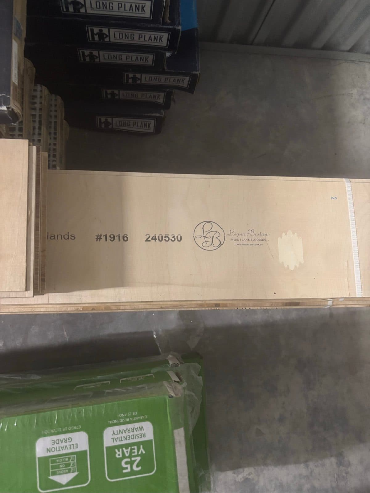 Box of Legno Bastone Wide Plank Flooring