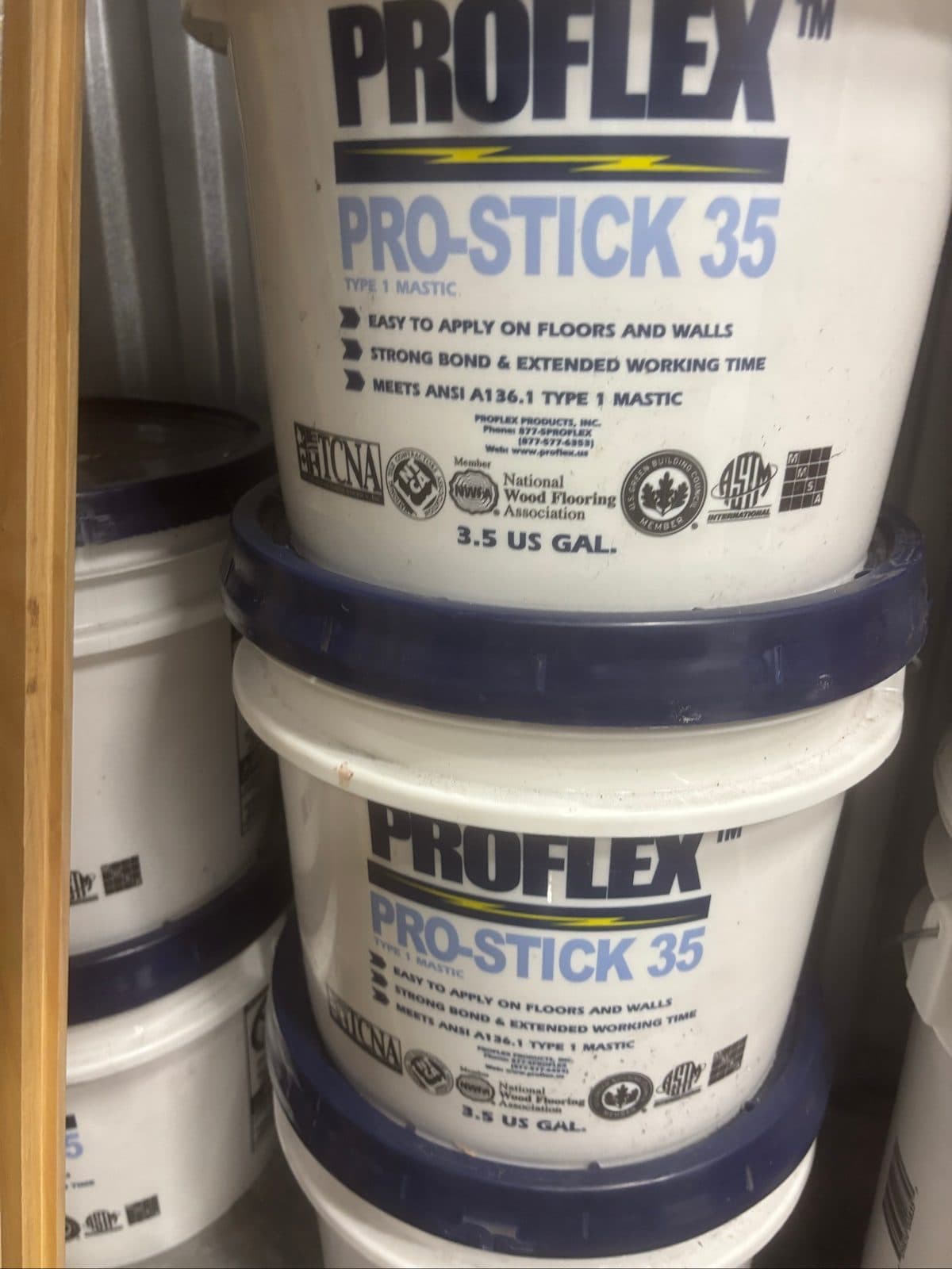 Proflex Pro-Stick 35 Mastic (top) 3