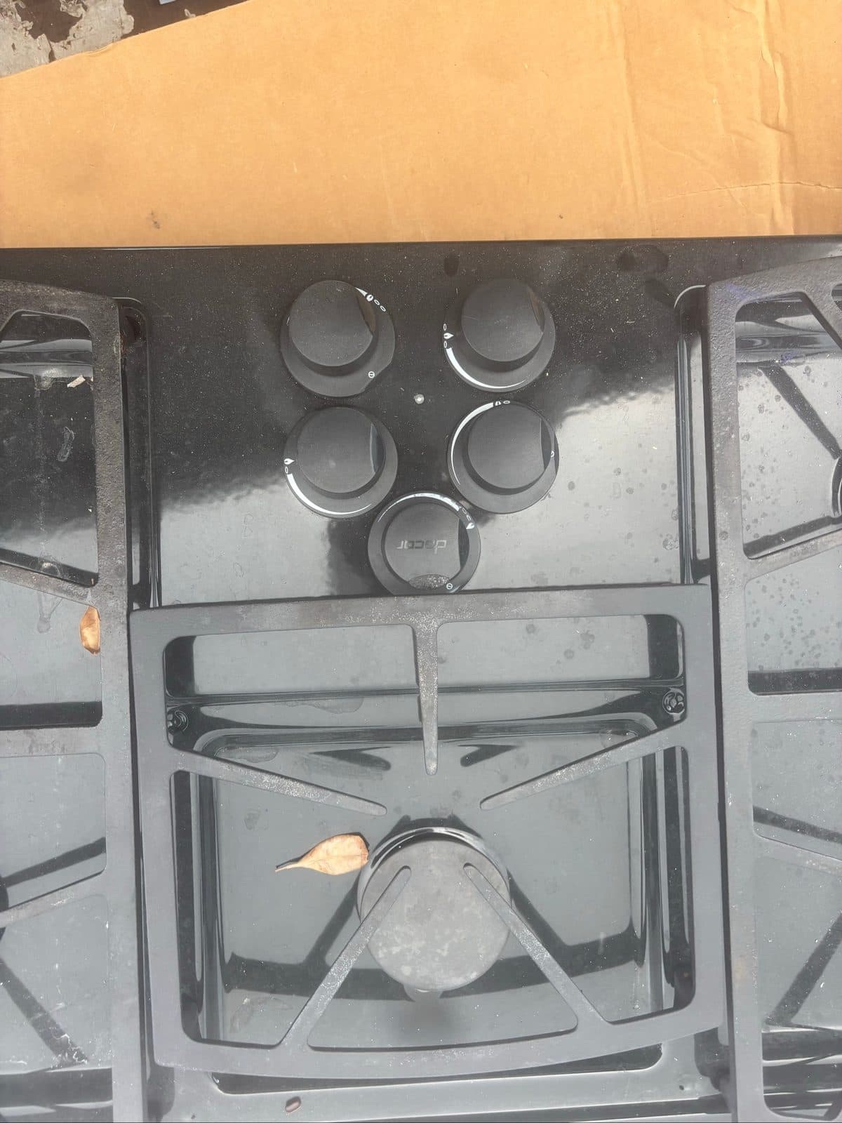 Black electric cooktop 2