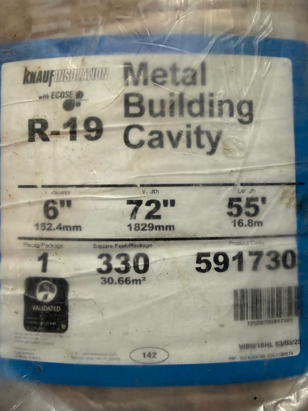NEED GONE ASAP: Tons of Brand New Knauf Insulation Rolls: 3630 Square Feet (MAKE AN OFFER) 2