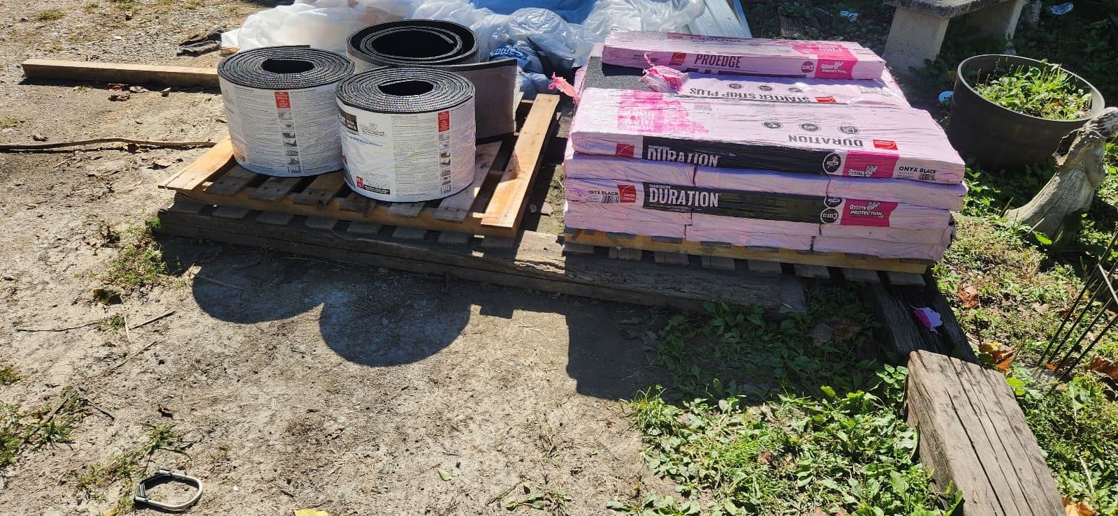 Leftover Roofing Materials