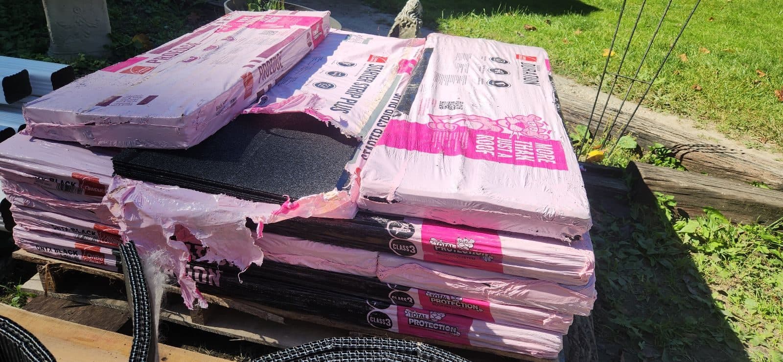 Leftover Roofing Materials 5