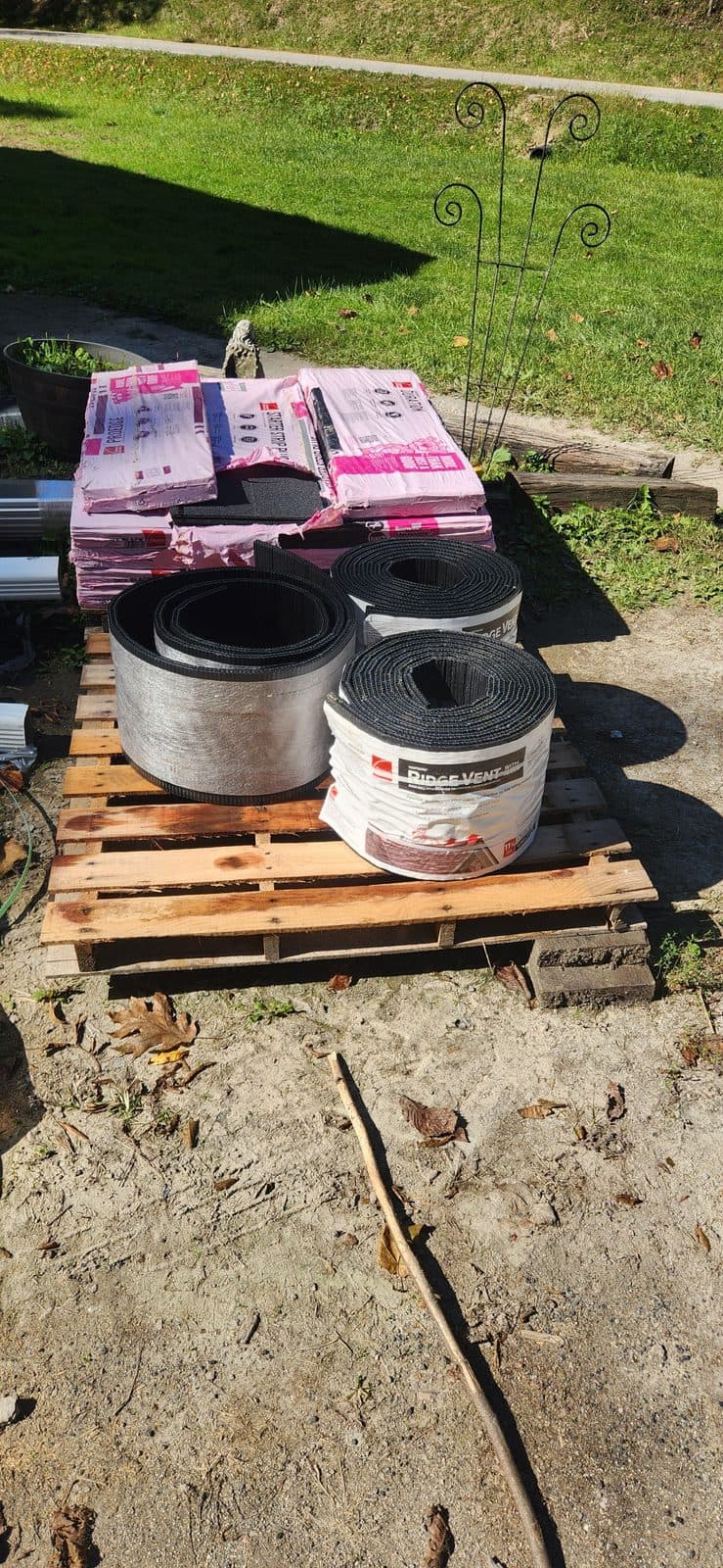 Leftover Roofing Materials 6
