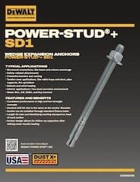 Dewalt 1/2” x 8 1/2” wedge anchors 25ct boxes 4