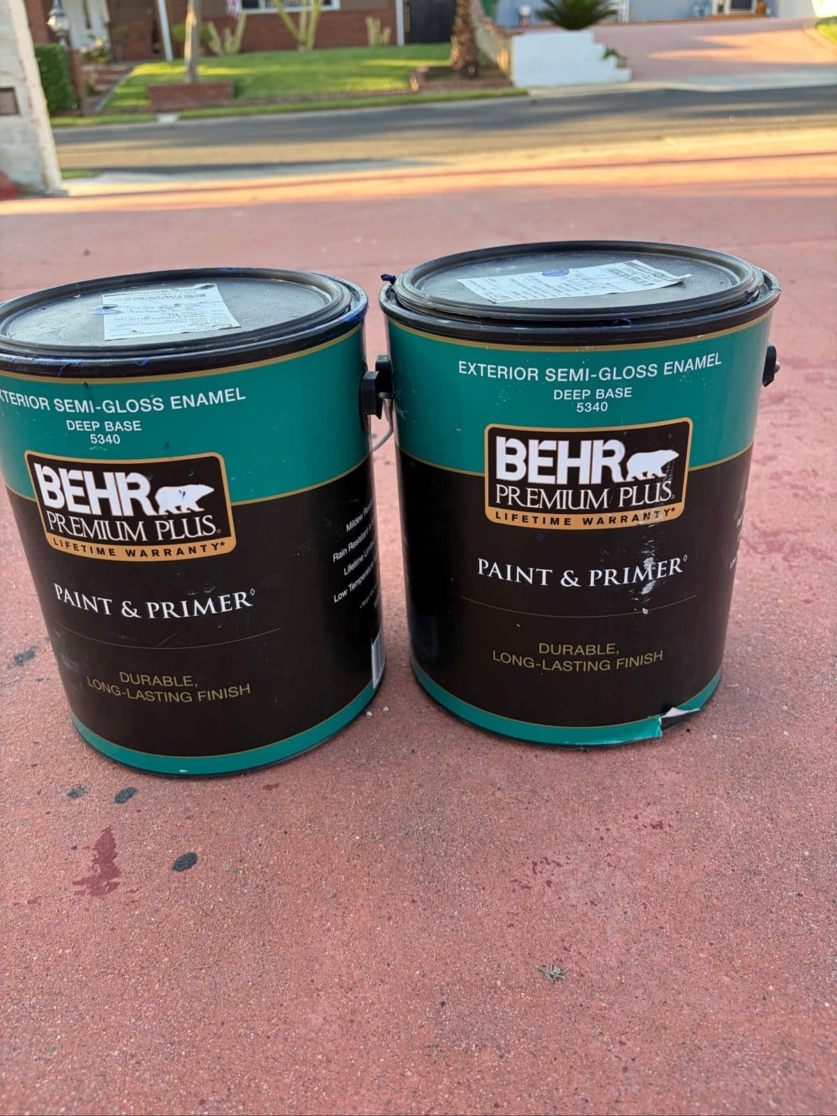 Behr Dark Cobolt Blue Paint 2