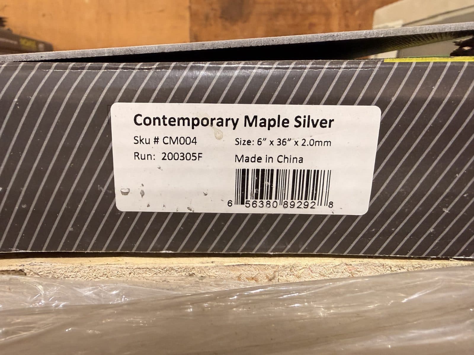 Contemporary Maple Silver LVP Flooring 2