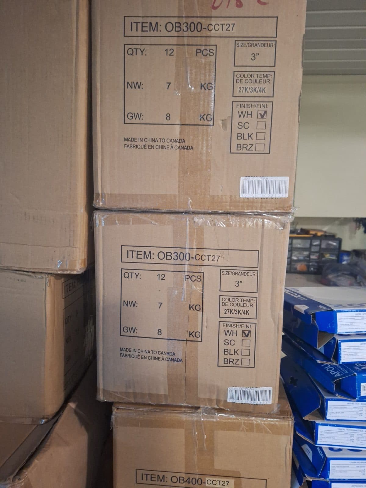 Miscellaneous downlights all different sizes 2