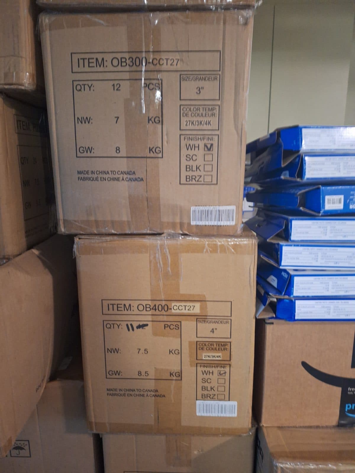 Miscellaneous downlights all different sizes 4