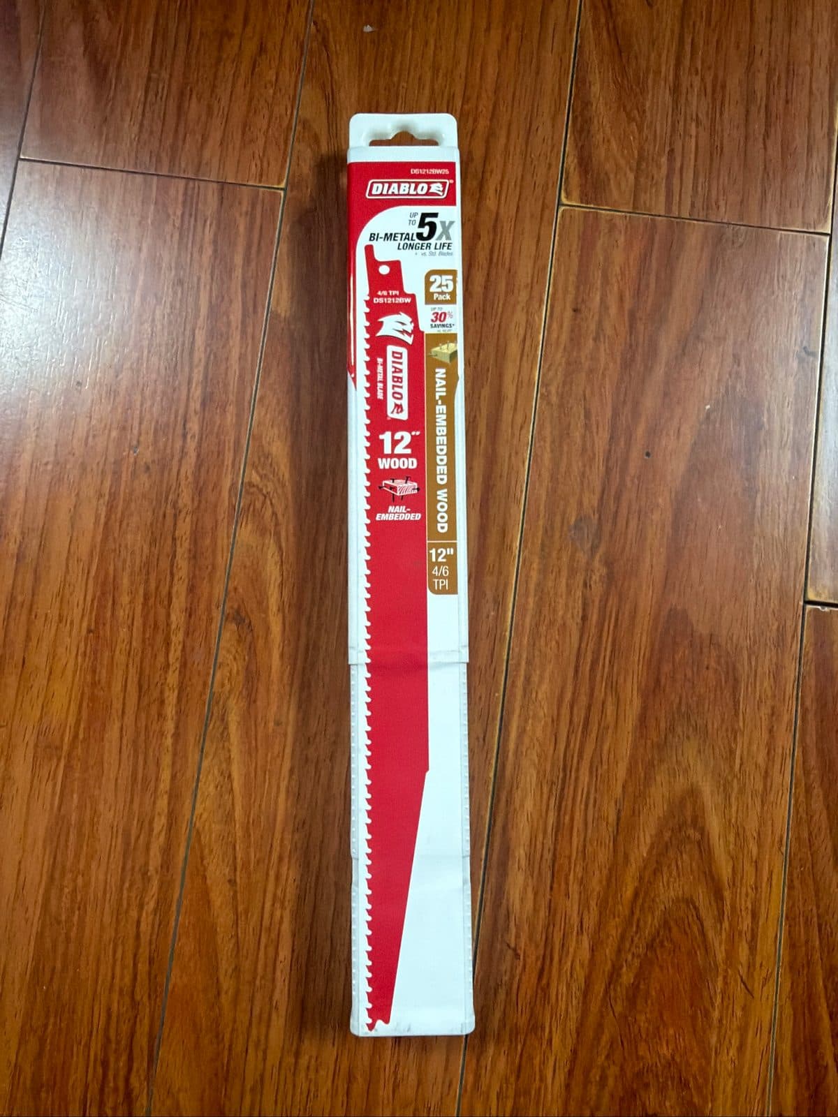 Diablo bi-metal blade sawzall 25 pack