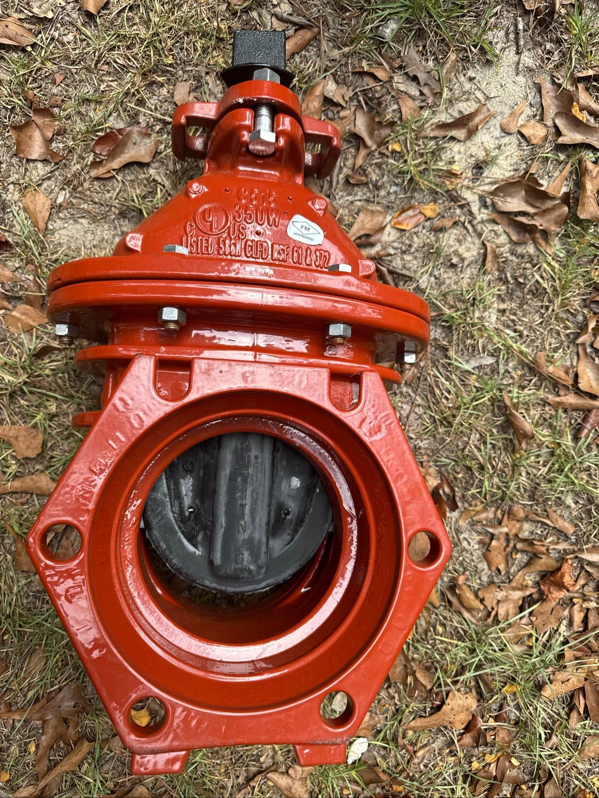 6”&8” mueller gate valves mj x mj