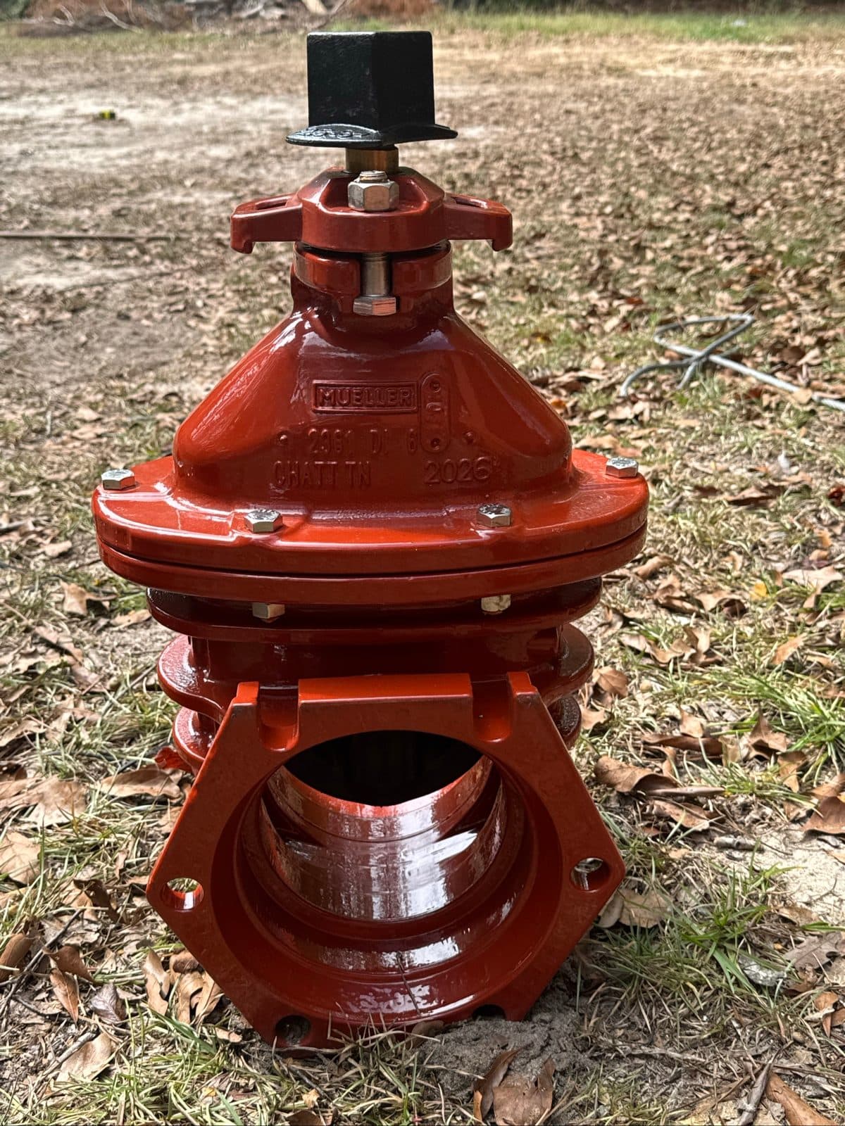 6”&8” mueller gate valves mj x mj 2