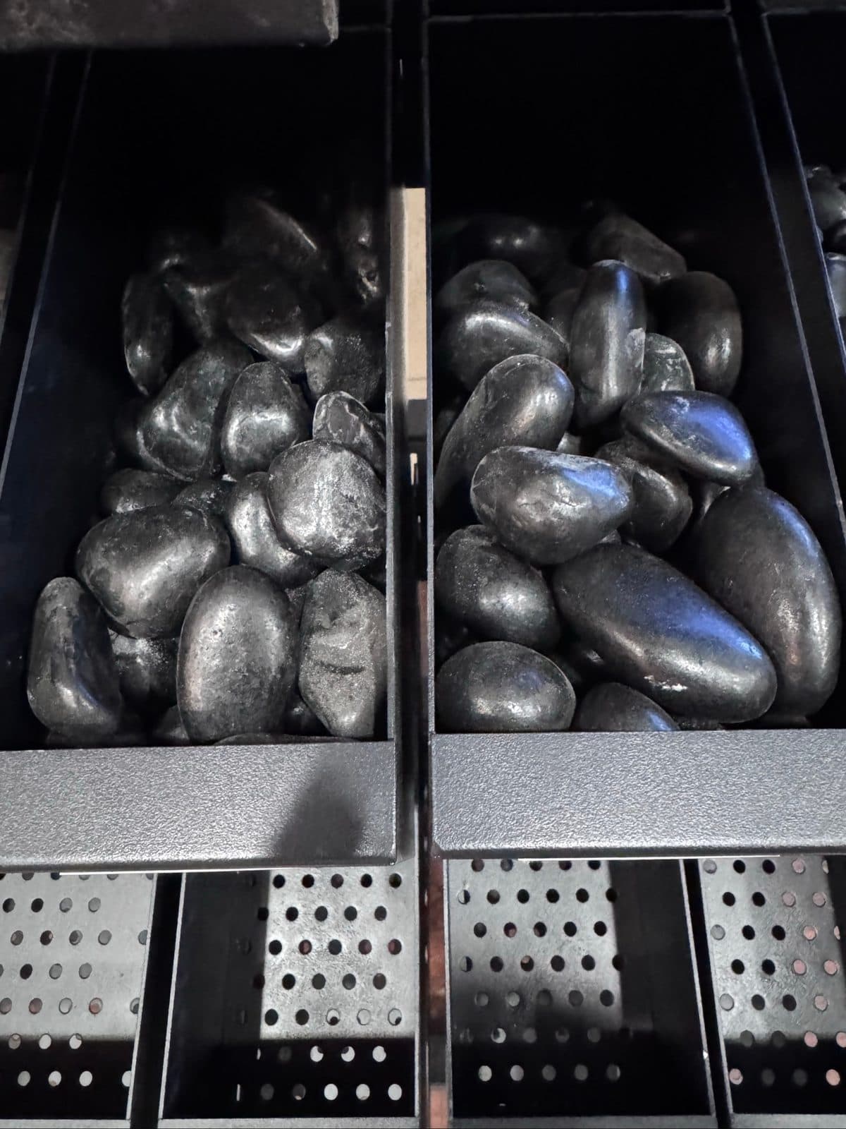 Black Polished Pebble 2