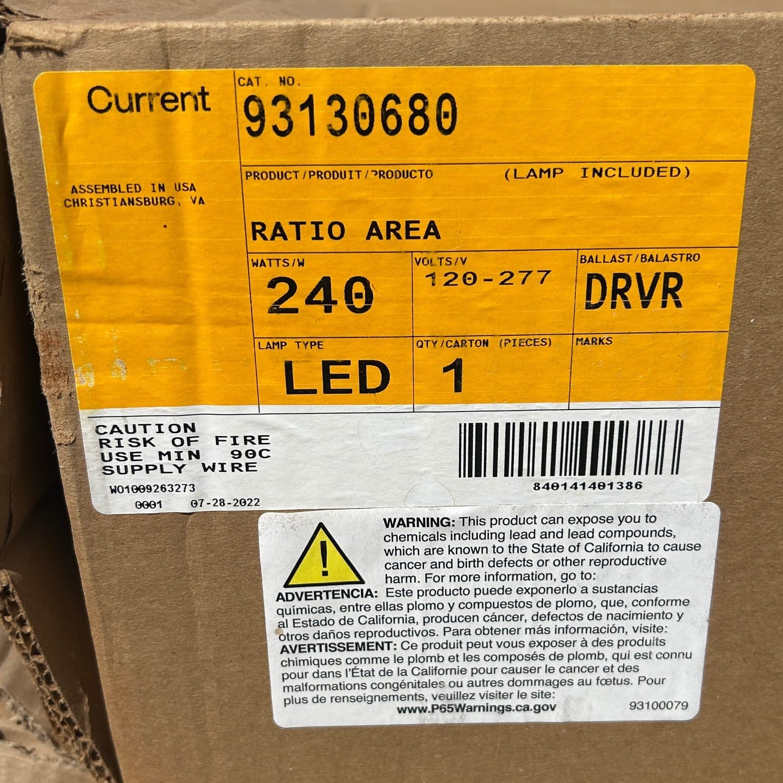 Hubbell LED Parking lot lights - Current 2