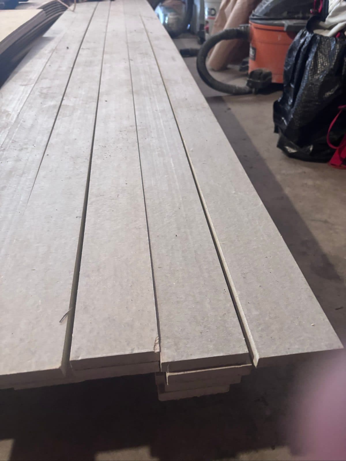 Hardie trim, primed smooth faced