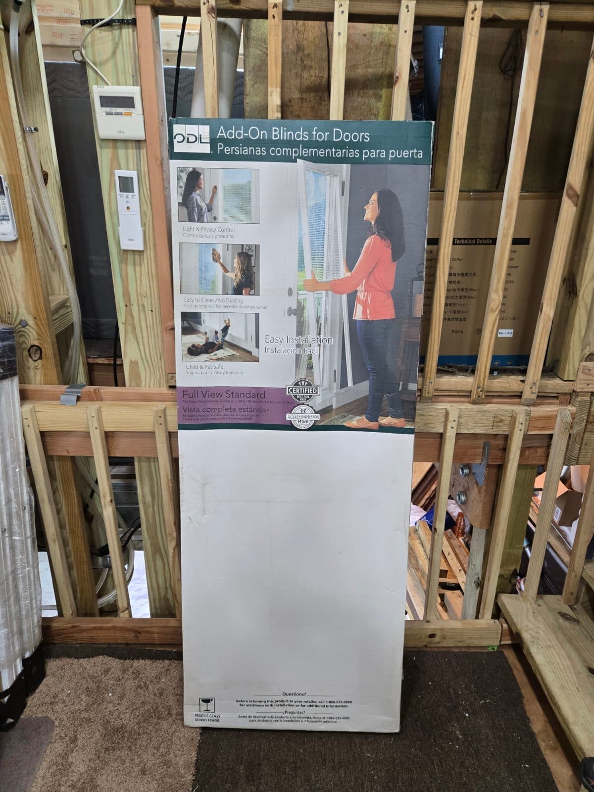 Add-On Blinds for Doors