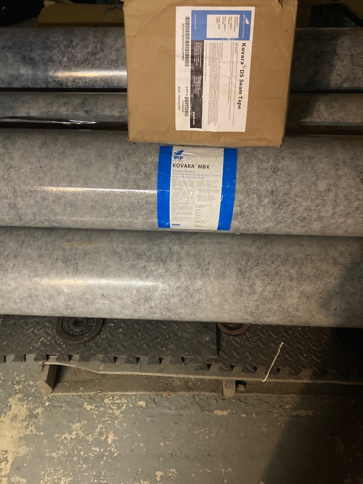 Kovara mbx concrete moisture barrier 2