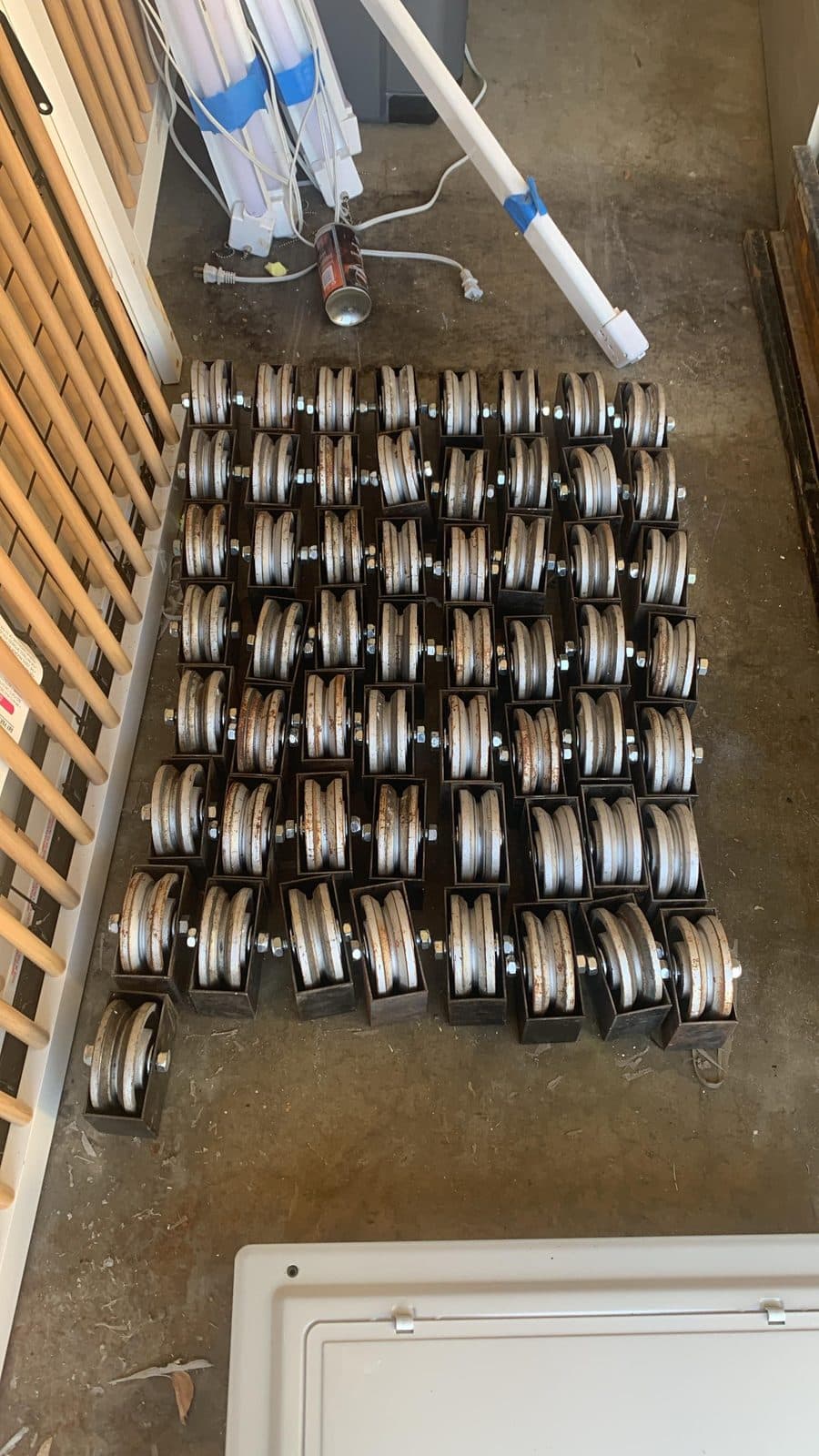Track Rollers - Metal rollers - heavy duty