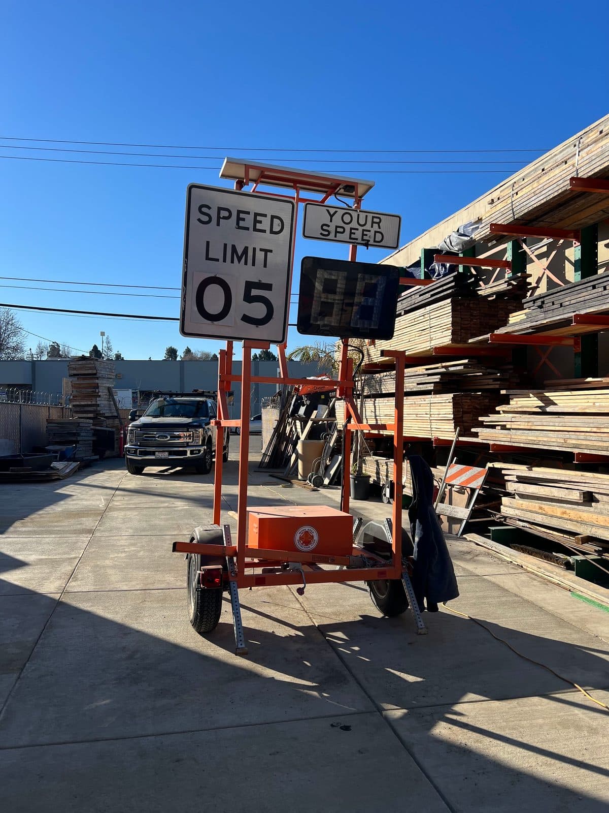 Speed limit sighn