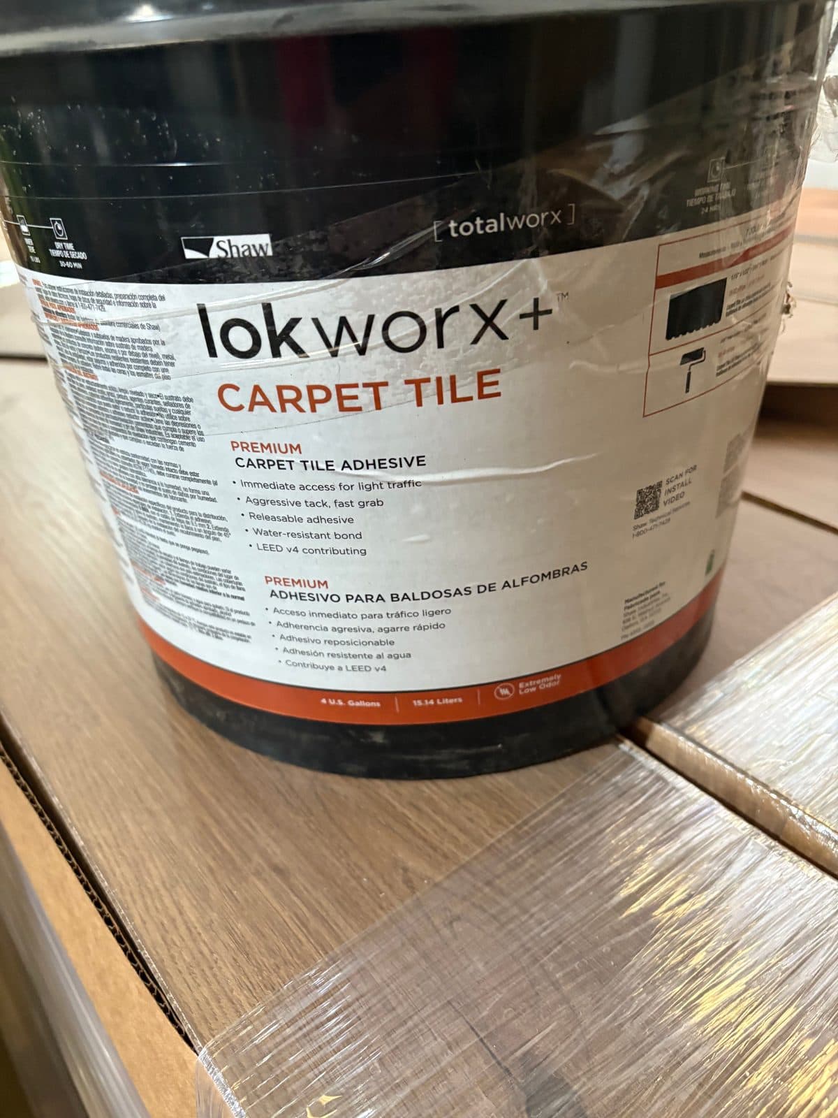 FLOORING GLUE “ PROMOTION 800 GALLONS TOTAL “