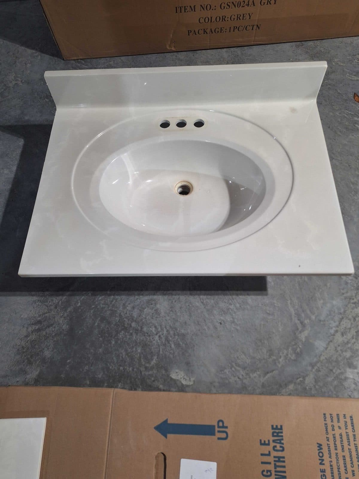 Sink - Cultured Marble